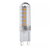PACK 10 G9 LED LAMPS - 3W, 300 Lumens, Cool/Warm White