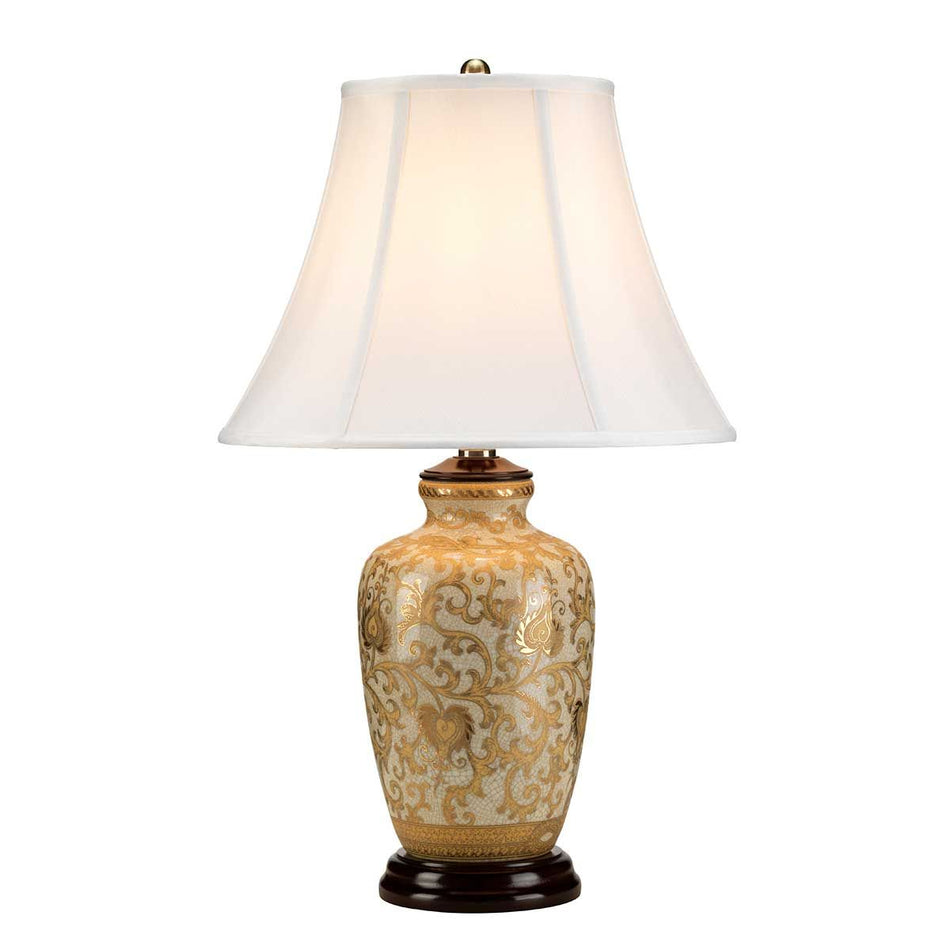 Gold Thistle 1 Light Table Lamp - Gold