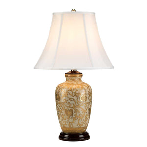 ELSTEAD Lighting Gold Thistle 1 Light Table Lamp - Gold