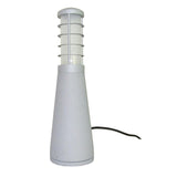 ELSTEAD Lighting Beta Aluminium 4-Ring Bollard - Matt Silver