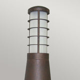 ELSTEAD Lighting Beta Aluminium 4-Ring Bollard - Aged Iron