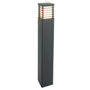 ELSTEAD Lighting Halmstad 1 Light Large Bollard - Black