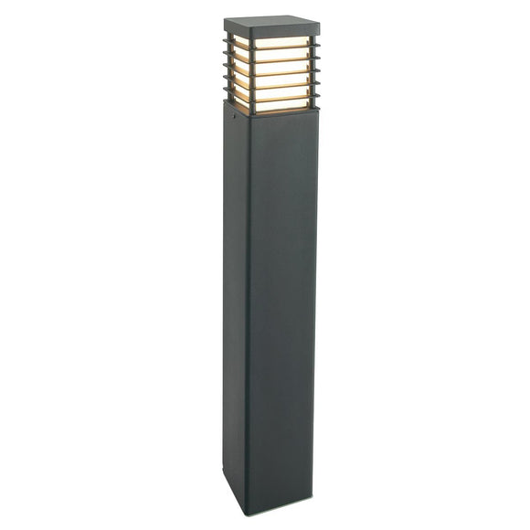 ELSTEAD Lighting Halmstad 1 Light Large Bollard - Black