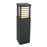 ELSTEAD Lighting Halmstad 1 Light Medium Bollard - Black