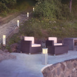 ELSTEAD Lighting Halmstad Small Bollard Galvanised