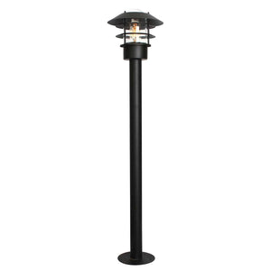 ELSTEAD Lighting Helsingor 1 Light Bollard Lantern - Black