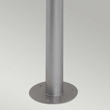 ELSTEAD Lighting Helsingor 1 Light Bollard Lantern - Silver