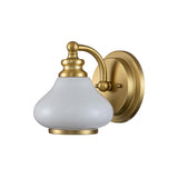 ELSTEAD Lighting Ainsley 1 Light Wall Light - Brushed Brass