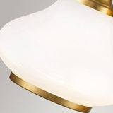 ELSTEAD Lighting Ainsley 3 Light Wall Light - Brushed Brass