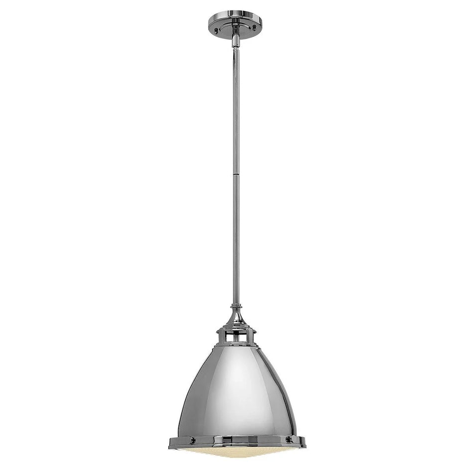 ELSTEAD Lighting Amelia 1 Light Medium Pendant - Aged Zinc