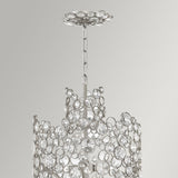 ELSTEAD Lighting Anya Two Tier Pendant - Silver Leaf