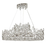 ELSTEAD Lighting Anya Linear Chandelier - Silver Leaf