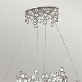 ELSTEAD Lighting Anya Linear Chandelier - Silver Leaf