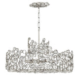 ELSTEAD Lighting - Anya 6 Light Chandelier - Silver Leaf