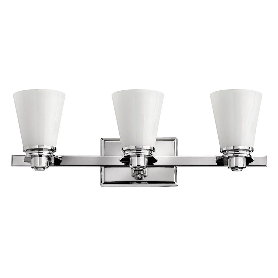 Avon 3 Light Above Mirror Light - Polished Chrome