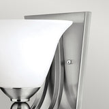 ELSTEAD Lighting Bolla 1 Light Wall Light - Brushed Nickel