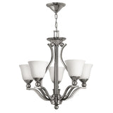 ELSTEAD Lighting Bolla 5 Light Chandelier - Brushed Nickel