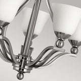 ELSTEAD Lighting Bolla 5 Light Chandelier - Brushed Nickel