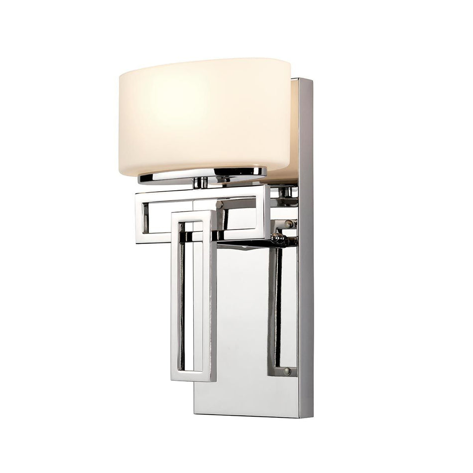Lanza - Bathroom Wall Light in Polished Chrome
