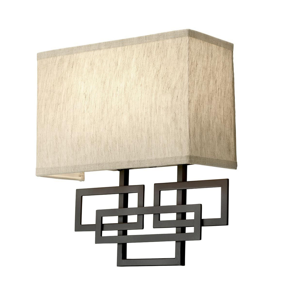 Lanza 2 Light Wall Light - Oil Rubbed Bronze