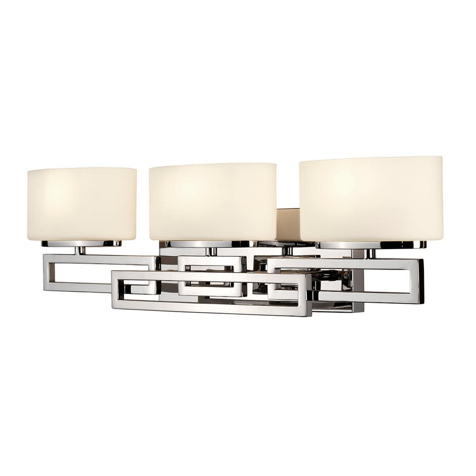 Lanza 3 Light Above Mirror Light - Polished Chrome