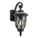 ELSTEAD Lighting Admirals Cove 1 Light Small Wall Lantern - Textured Black