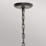 ELSTEAD Lighting Ahrendale 4 Light Chandelier - Anvil Iron