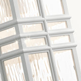 ELSTEAD Lighting Beacon Square 1 Light Medium Wall Lantern - White