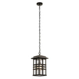ELSTEAD Lighting Beacon Square 1 Light Chain Lantern - Olde Bronze