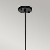 ELSTEAD Lighting Fracture 3 Light Pendant - Weathered Zinc