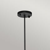 ELSTEAD Lighting Fracture 1 Light Pendant - Weathered Zinc