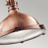 ELSTEAD Lighting Hatteras Bay 1 Light Extra Large Pendant - Antique Copper