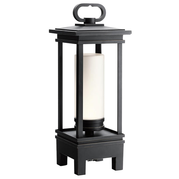 ELSTEAD Lighting South Hope Portable Bluetooth Speaker Lantern - UK Plug - Rubbed Bronze