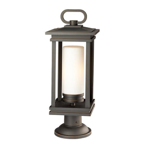 ELSTEAD Lighting South Hope 1 Light Large Pedestal - Rubbed Bronze