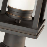 ELSTEAD Lighting South Hope 1 Light Large Pedestal - Rubbed Bronze