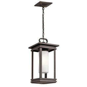 ELSTEAD Lighting South Hope 1 Light Small Chain Lantern - Rubbed Bronze