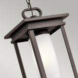 ELSTEAD Lighting South Hope 1 Light Small Chain Lantern - Rubbed Bronze