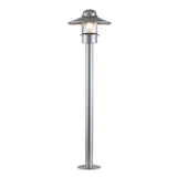 ELSTEAD Lighting Klampenborg 1 Light Bollard - Silver