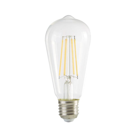 SEARCHLIGHT DIMMABLE LED FILAMENT SQUIRREL LAMP, CLEAR GLASS, E27 6W