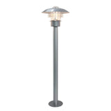 ELSTEAD Lighting Malmo 1 Light Bollard - 304 SS/Silver