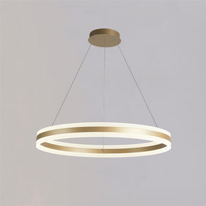 SEARCHLIGHT Ada 100 Double Pendant, 3000-4000k, TRIAC, Gold