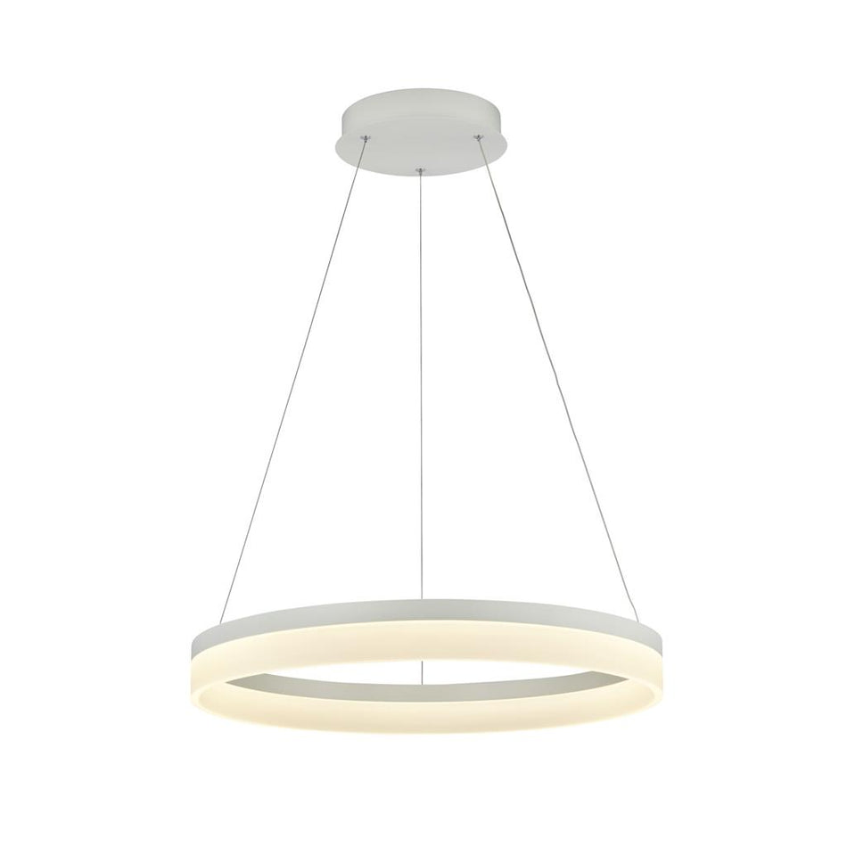 Ara 60 Pendant, 3000k-4000k switchable, TRIAC, White