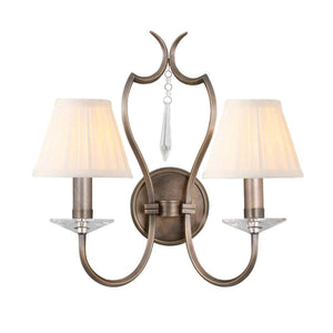 ELSTEAD Lighting Pimlico 2 Light Wall Light - Dark Bronze