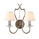 ELSTEAD Lighting Pimlico 2 Light Wall Light - Dark Bronze