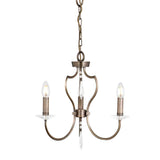 ELSTEAD Lighting Pimlico 3 Light Chandelier - Dark Bronze