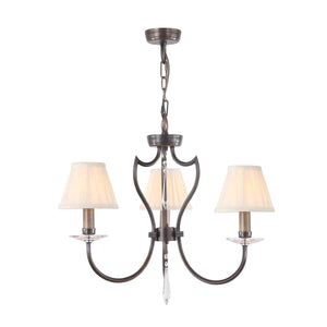 ELSTEAD Lighting Pimlico 3 Light Chandelier - Dark Bronze