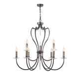 ELSTEAD Lighting Pimlico 9 Light Chandelier - Dark Bronze