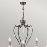 ELSTEAD Lighting Pimlico 9 Light Chandelier - Dark Bronze