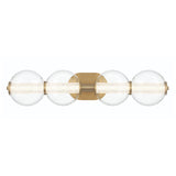QUINTIESSE LIGHTING Atomo 4 Lt Wall Light - Gold