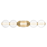 QUINTIESSE LIGHTING Atomo 5 Lt Wall Light - Gold